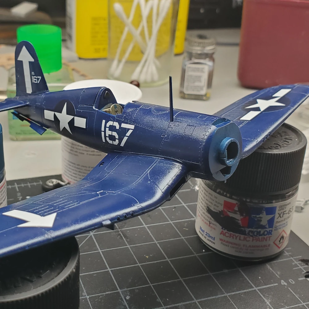 Painted w/ decals